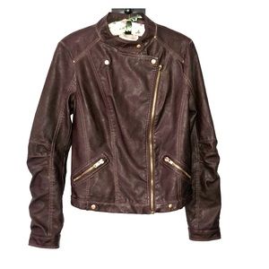 Forever21 faux leather jacket!